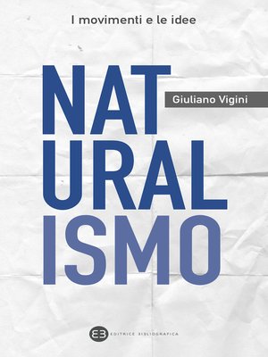 cover image of Naturalismo